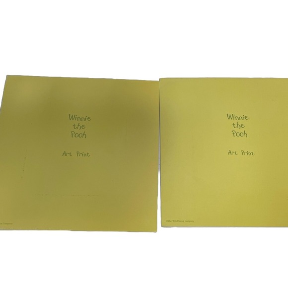 Disney Winne The Pooh Art Print Seasons Spring by Walt Disney 8-1/2" NOS - Picture 4 of 4